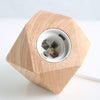 Wood Table Lamp Holder